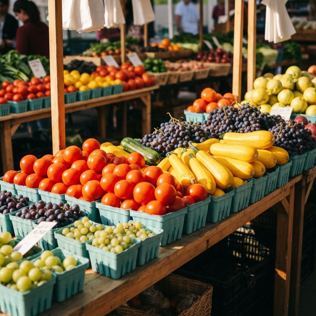 Role of fresh produce in daily nutrition